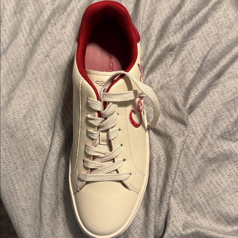 Coach High Line New Year’s Eve Sneaker with Snake and Script Coach - Picture 6 of 7